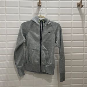 Mike small grey and black zip up size small